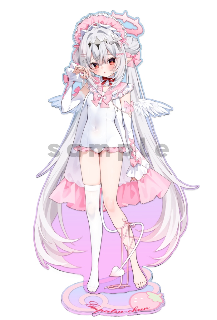 銀髪ちゃんオーロラアクスタ🍓⁺໒꒱ིྀ༝