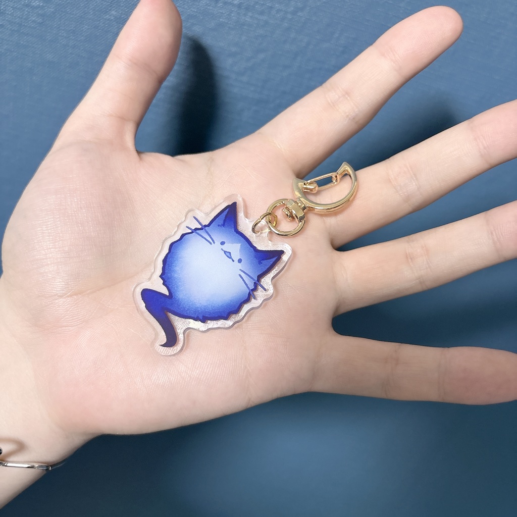 アクキー【幽霊猫/さくすいver.】