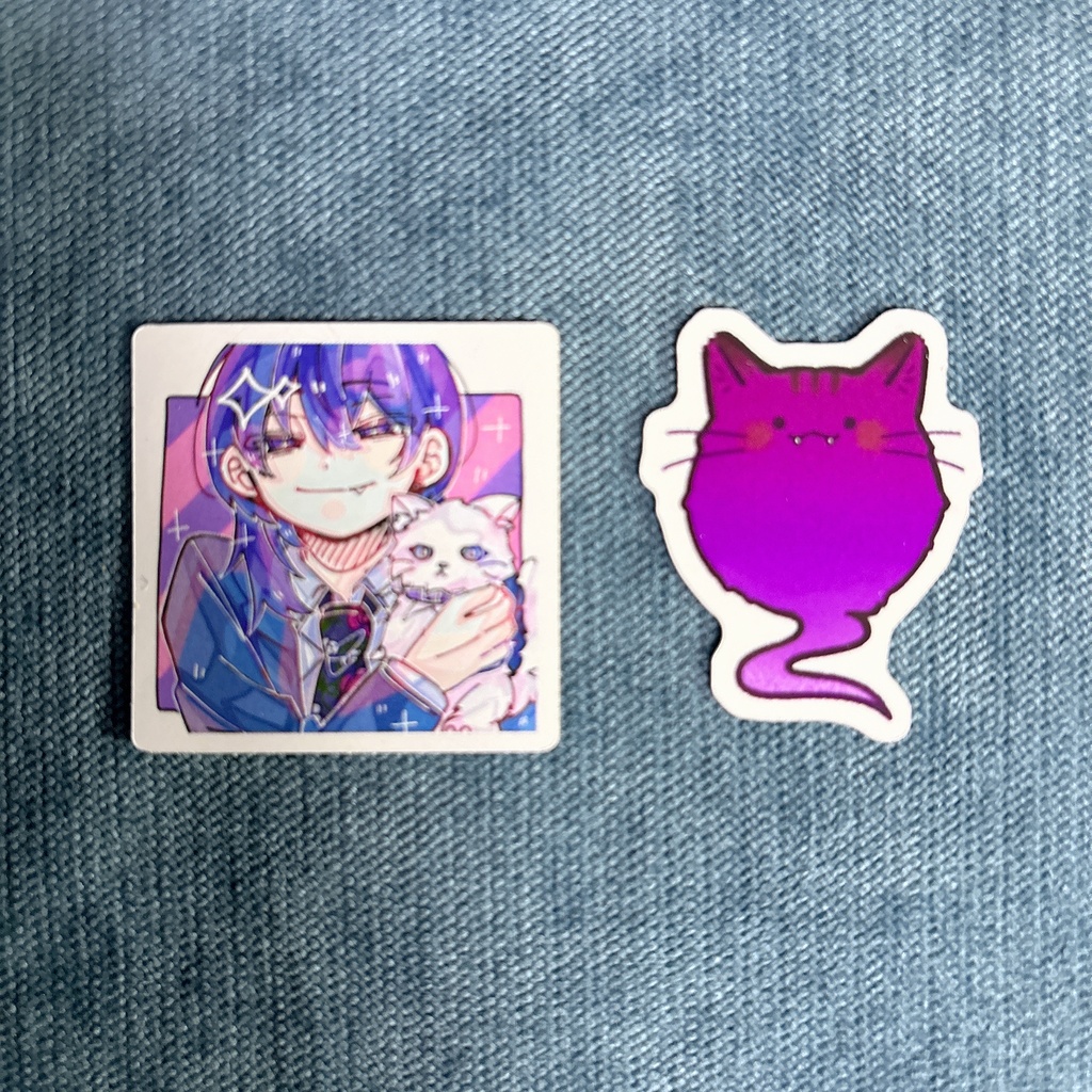 ダイカットステッカーセット【8枚/1セット】