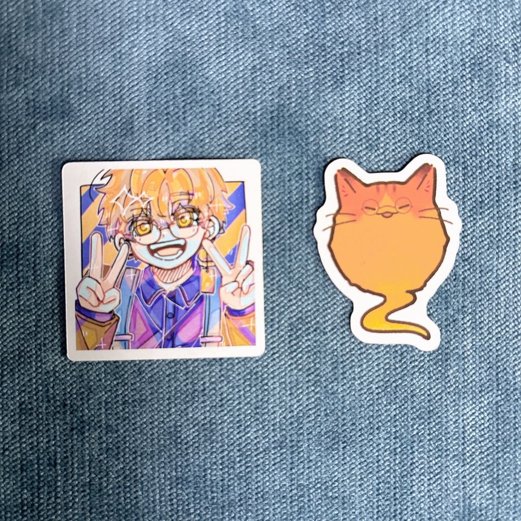 ダイカットステッカーセット【8枚/1セット】