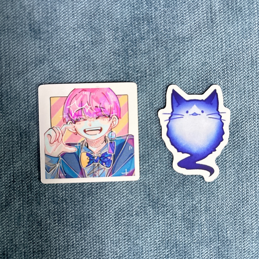 ダイカットステッカーセット【8枚/1セット】