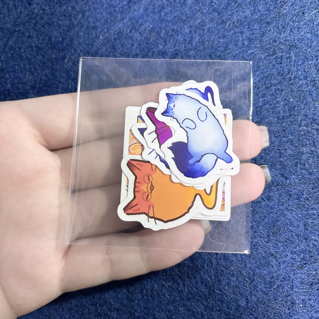 【再販/限定16個】ダイカットステッカーセット【8枚/1セット】