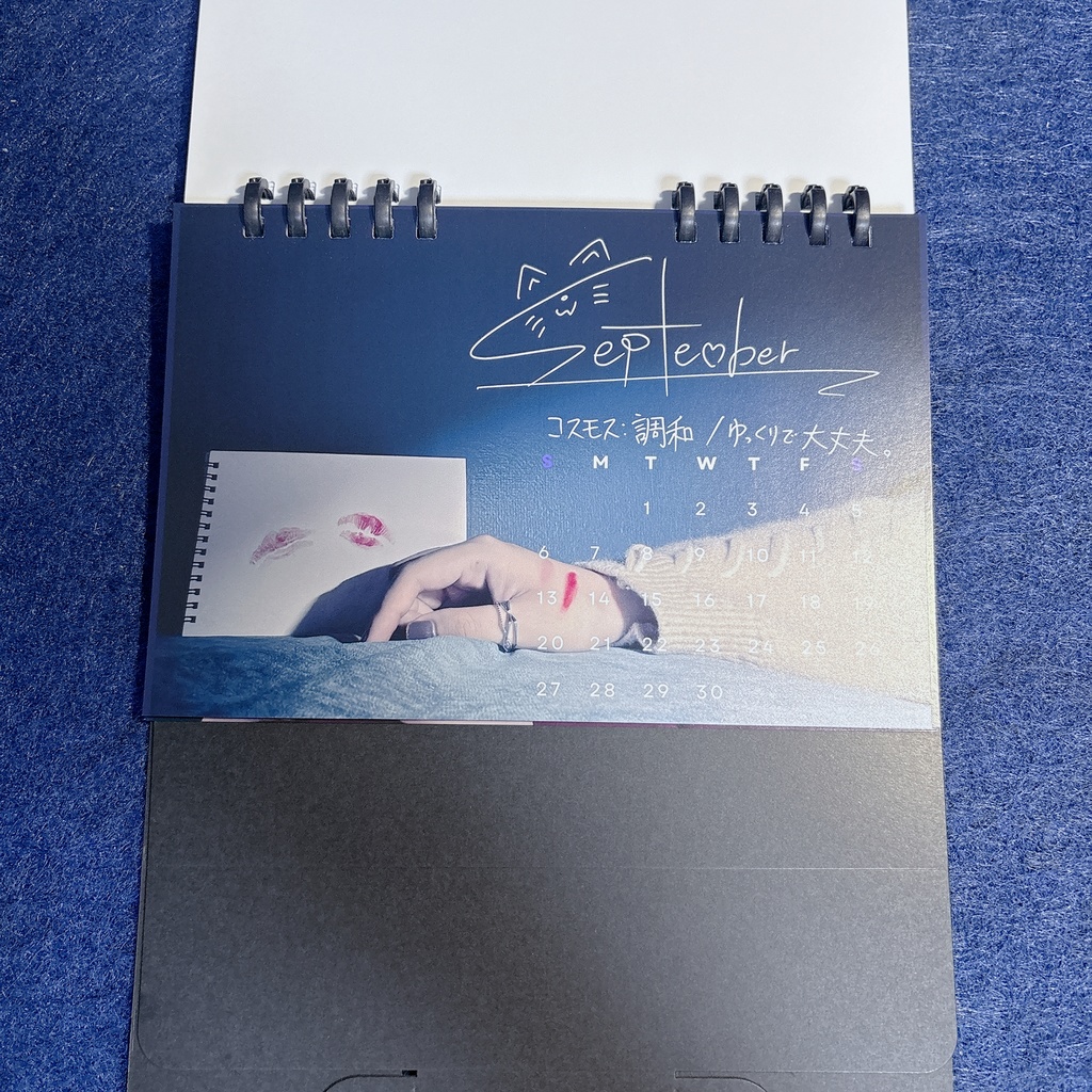 毎月背景が変わる!2026年卓上カレンダー【在庫34個/購入上限2】