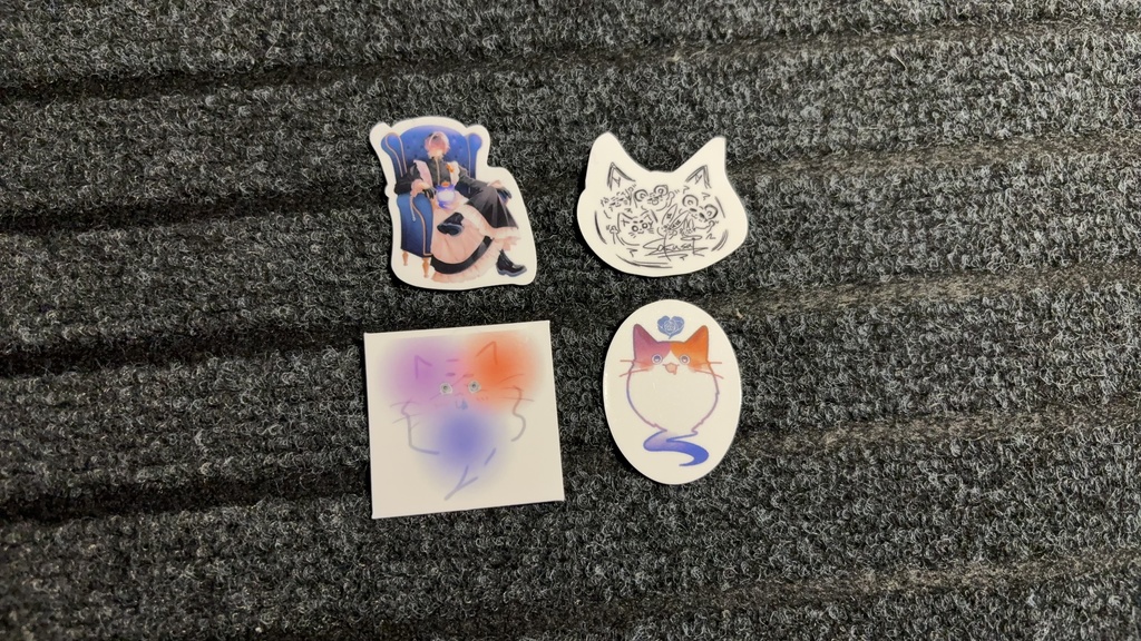 ステッカー4種 1セット