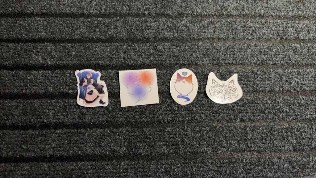 ステッカー4種 1セット
