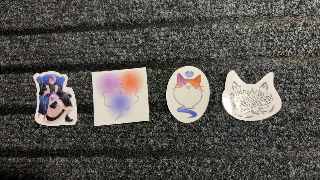 ステッカー4種 1セット