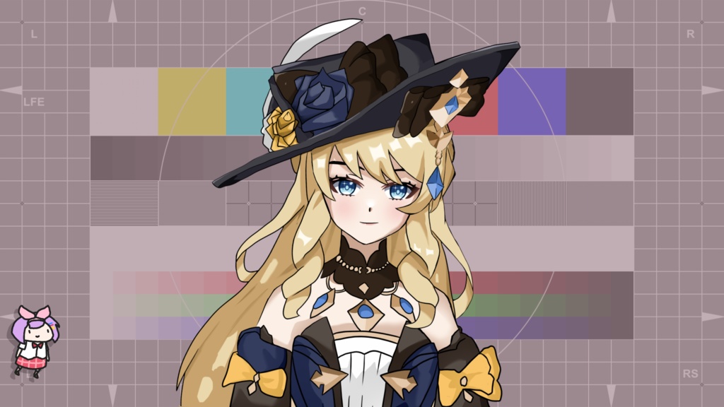 Navia Genshin Impact - Vtuber ファクトリー Ch [Vtuber Factory] - BOOTH
