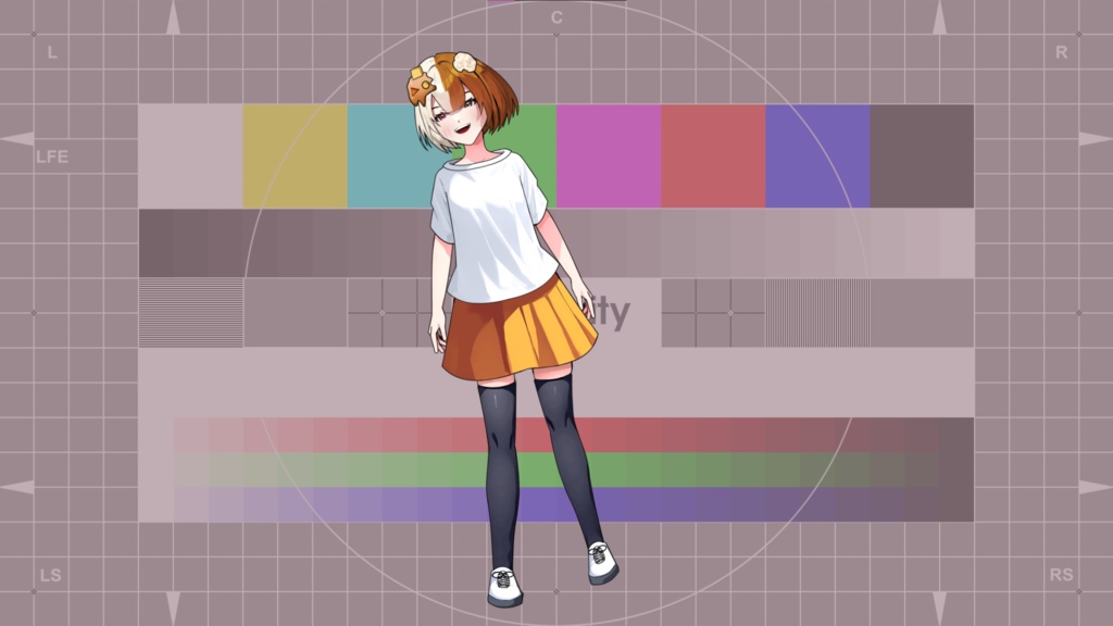 カレーちゃん Vtuber Live2d モデル