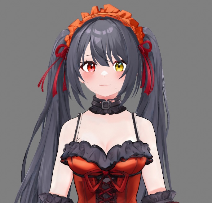 Tokisaki Kurumi 3d Model