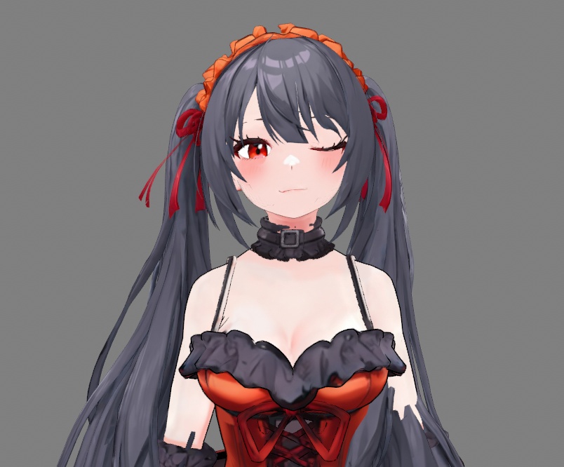 Tokisaki Kurumi 3d Model