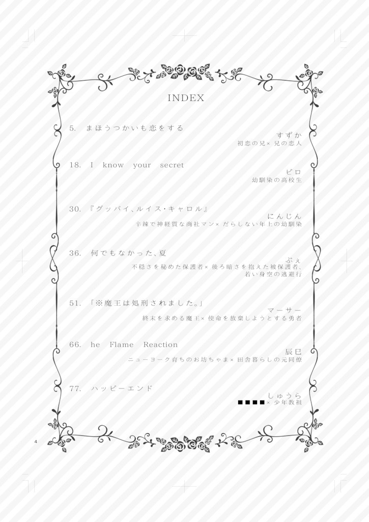 さいきょうアンソロ2 『秘密』 私が萌える、私の考えた「さいきょう」のBLアンソロジー