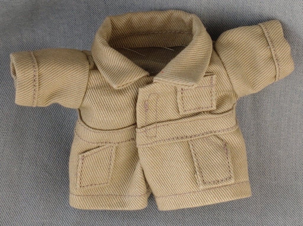 にじぬいさん用つなぎ（カーキベージュ）