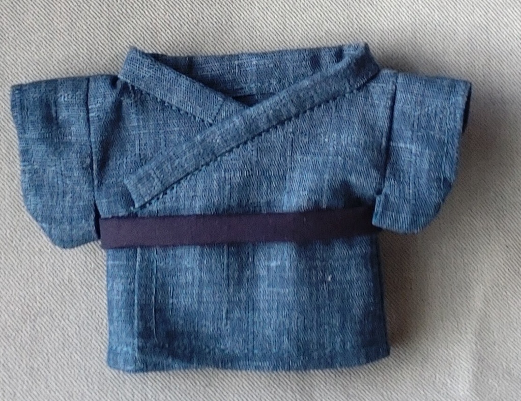 帯色が選べる浴衣（紺）
