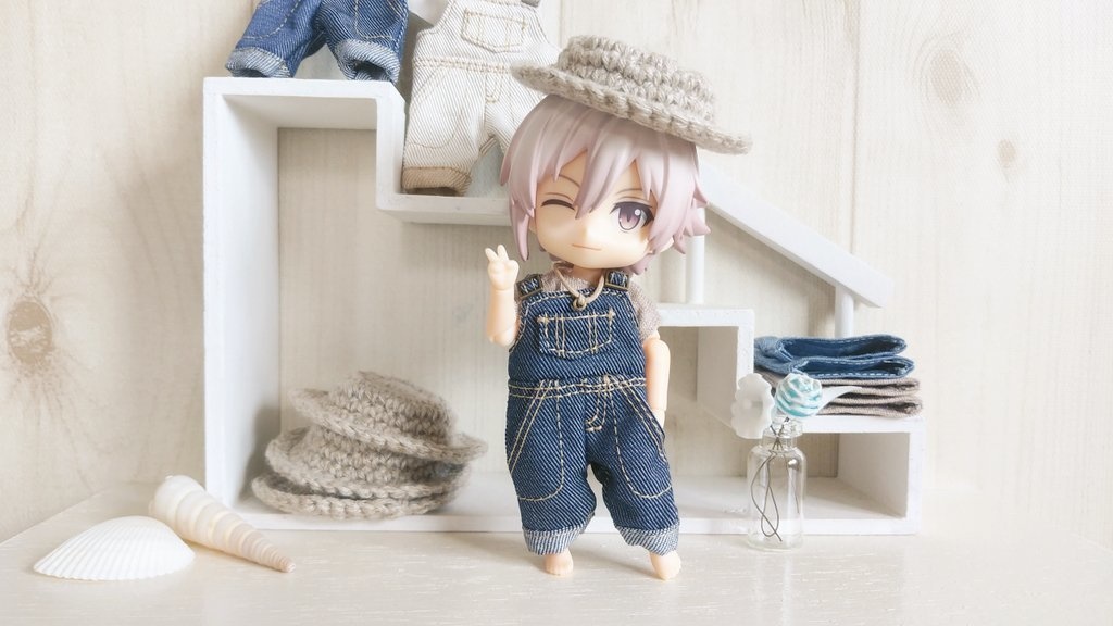 夏のオーバーオールセット