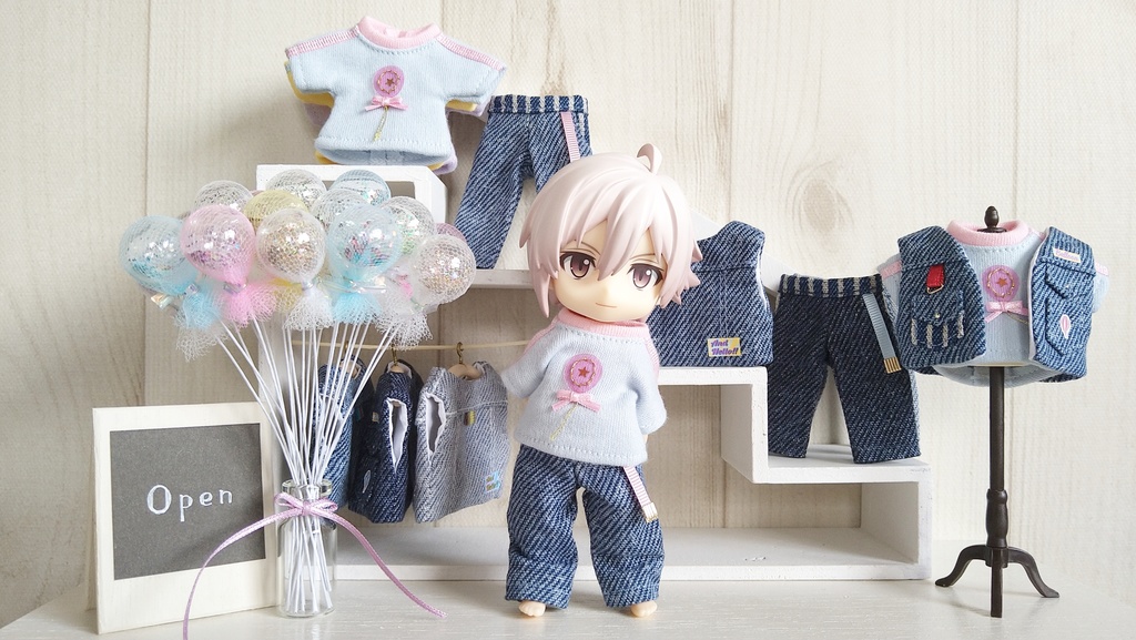 バルーンの飛ぶ服