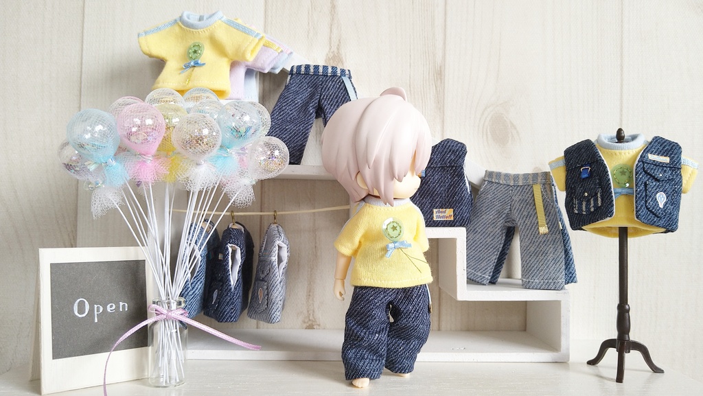 バルーンの飛ぶ服