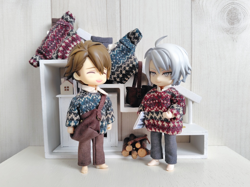 薪をくべる人の服