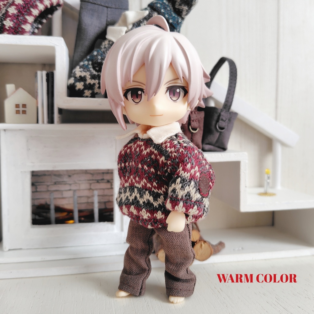 薪をくべる人の服