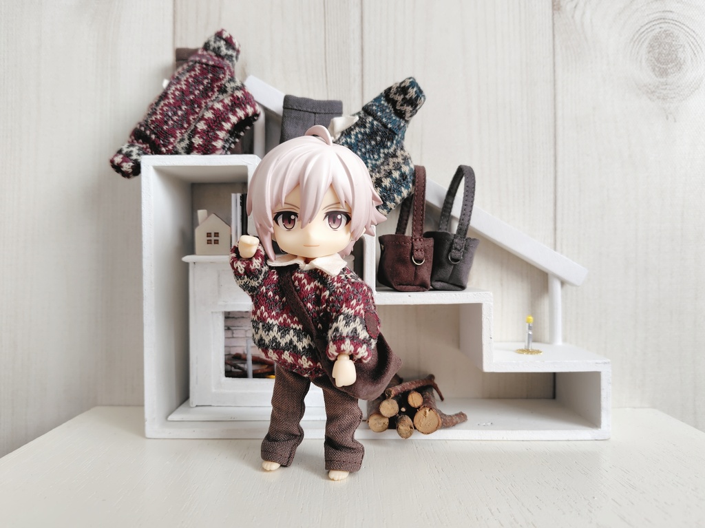 薪をくべる人の服