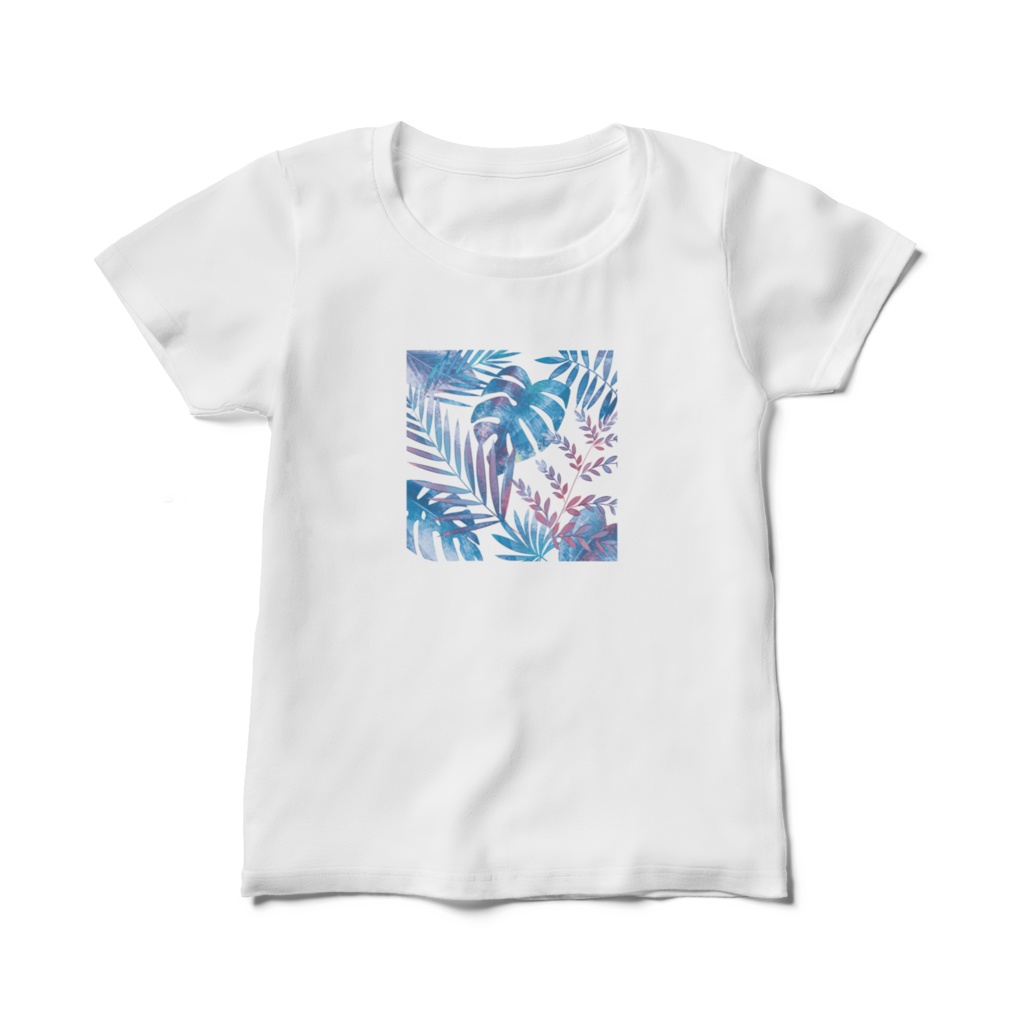 まだ夏休みのTシャツ(BLUE)レディース
