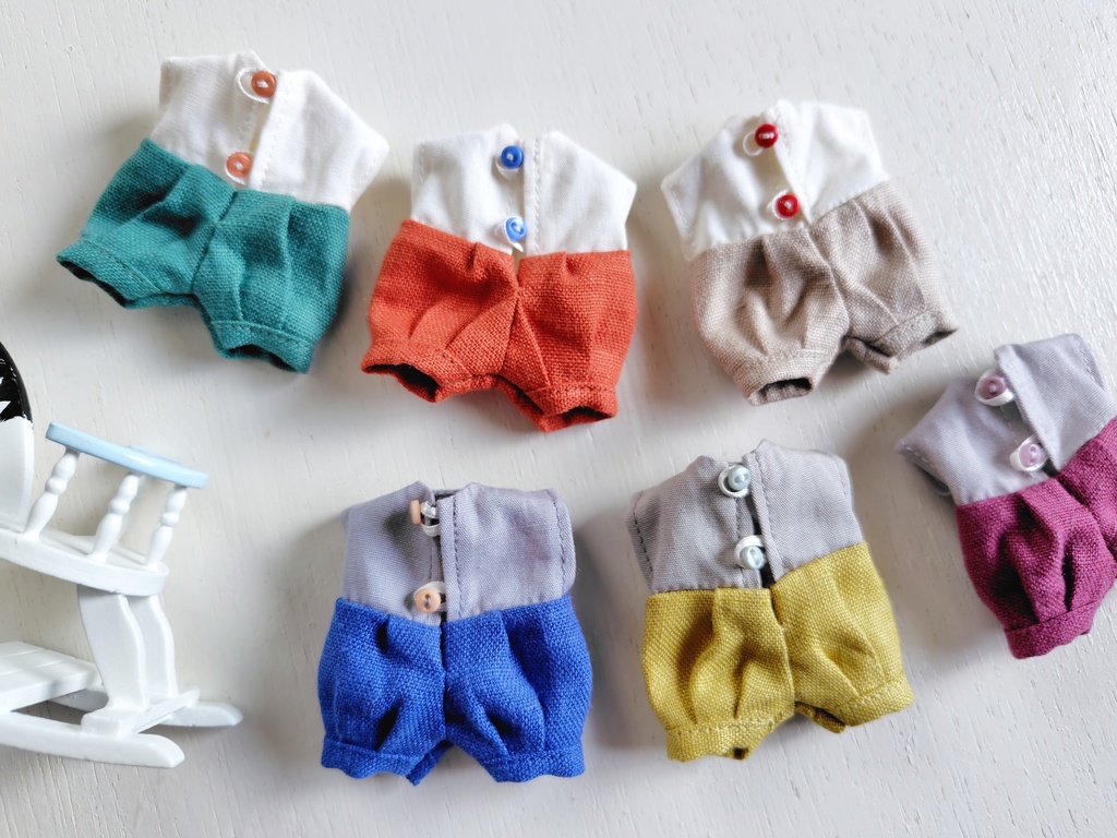 ナチュラルロンパース