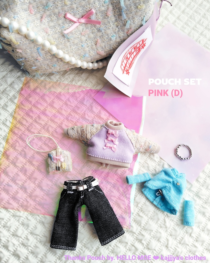 Thanks Pouch by. HELLO MOE✕kajjjya's clothes