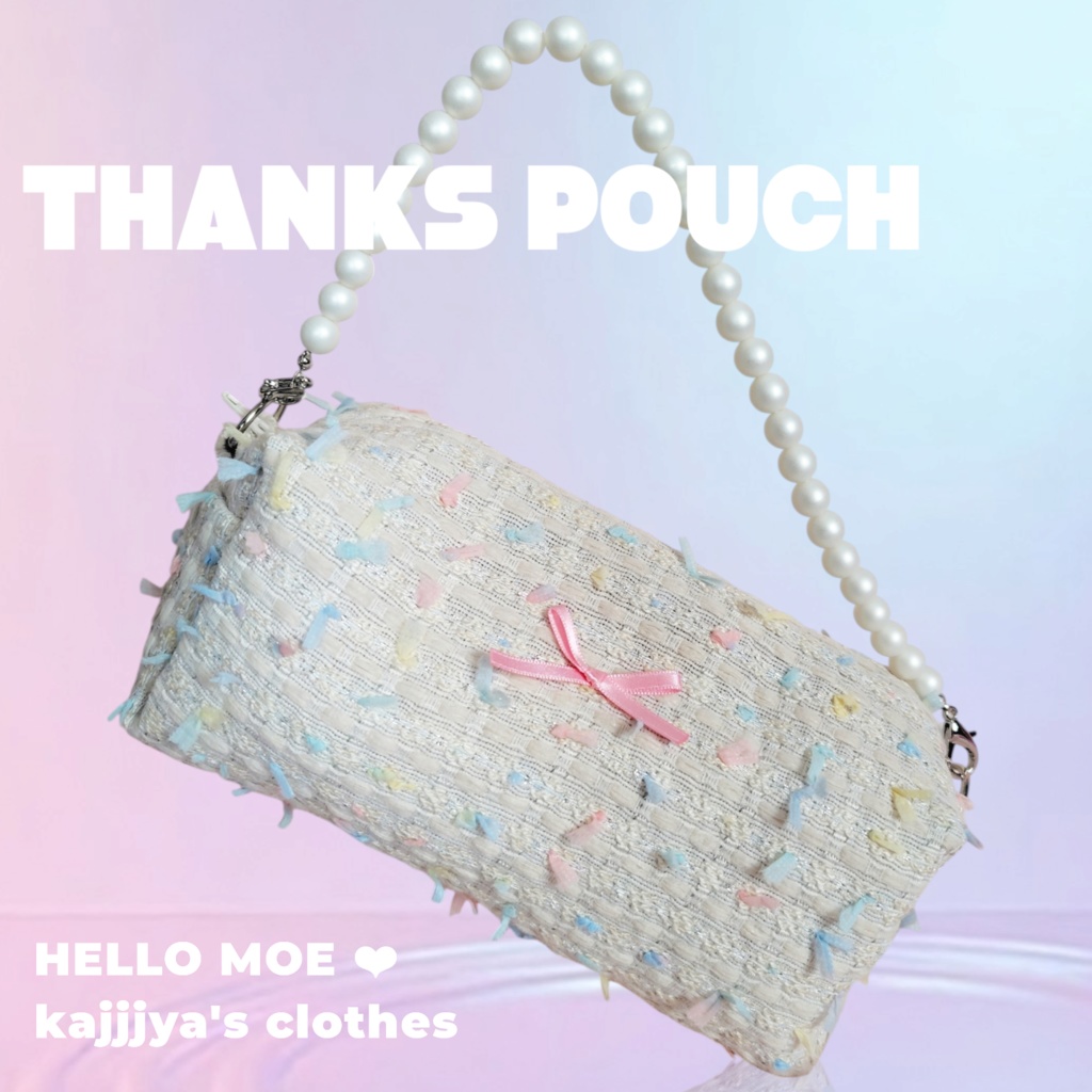 Thanks Pouch by. HELLO MOE✕kajjjya's clothes
