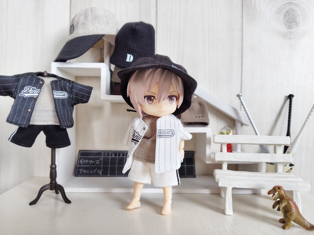 【ドール】野球少年の服2025