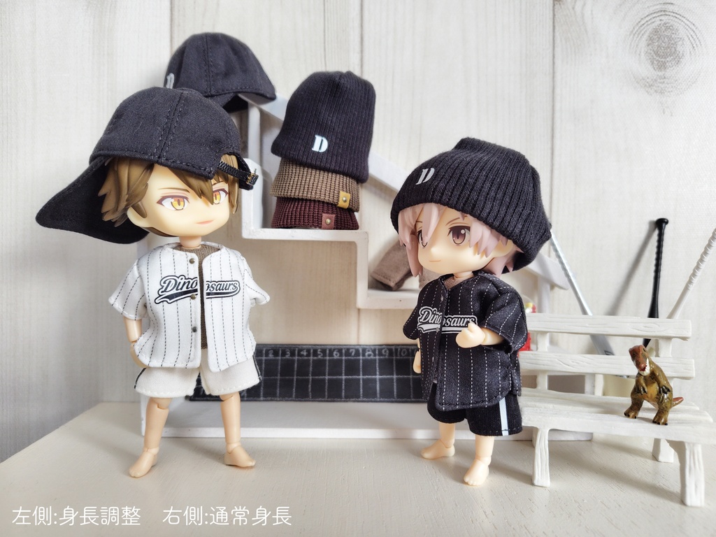 【ドール】野球少年の服2025