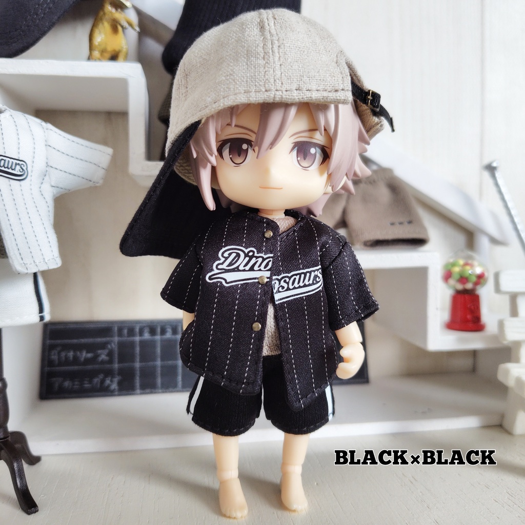 【ドール】野球少年の服2025