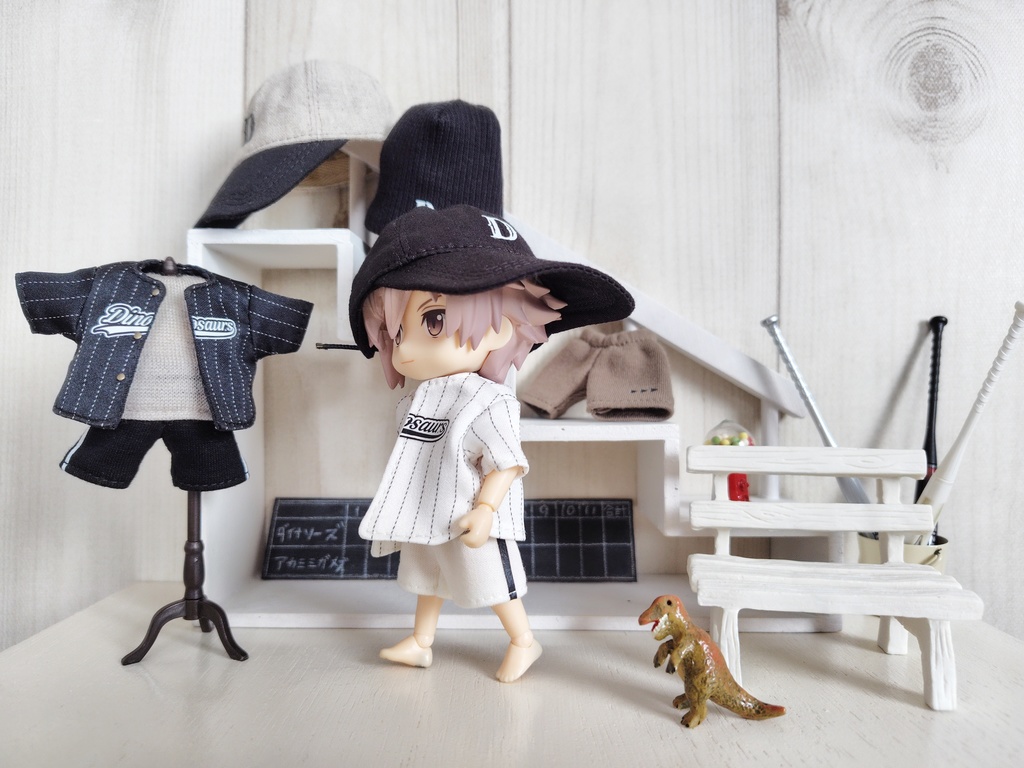 【ドール】野球少年の服2025
