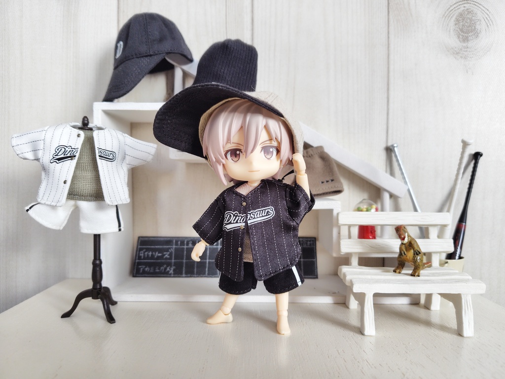 【ドール】野球少年の服2025