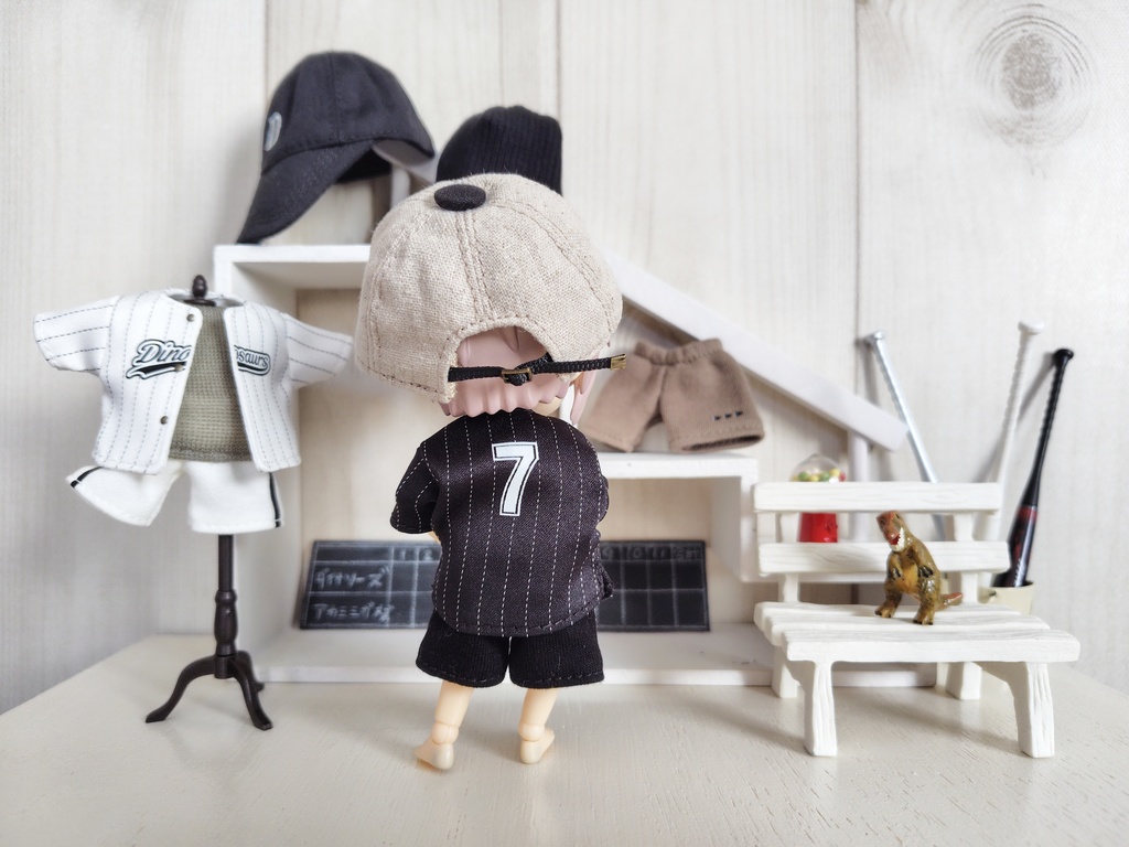 【ドール】野球少年の服2025