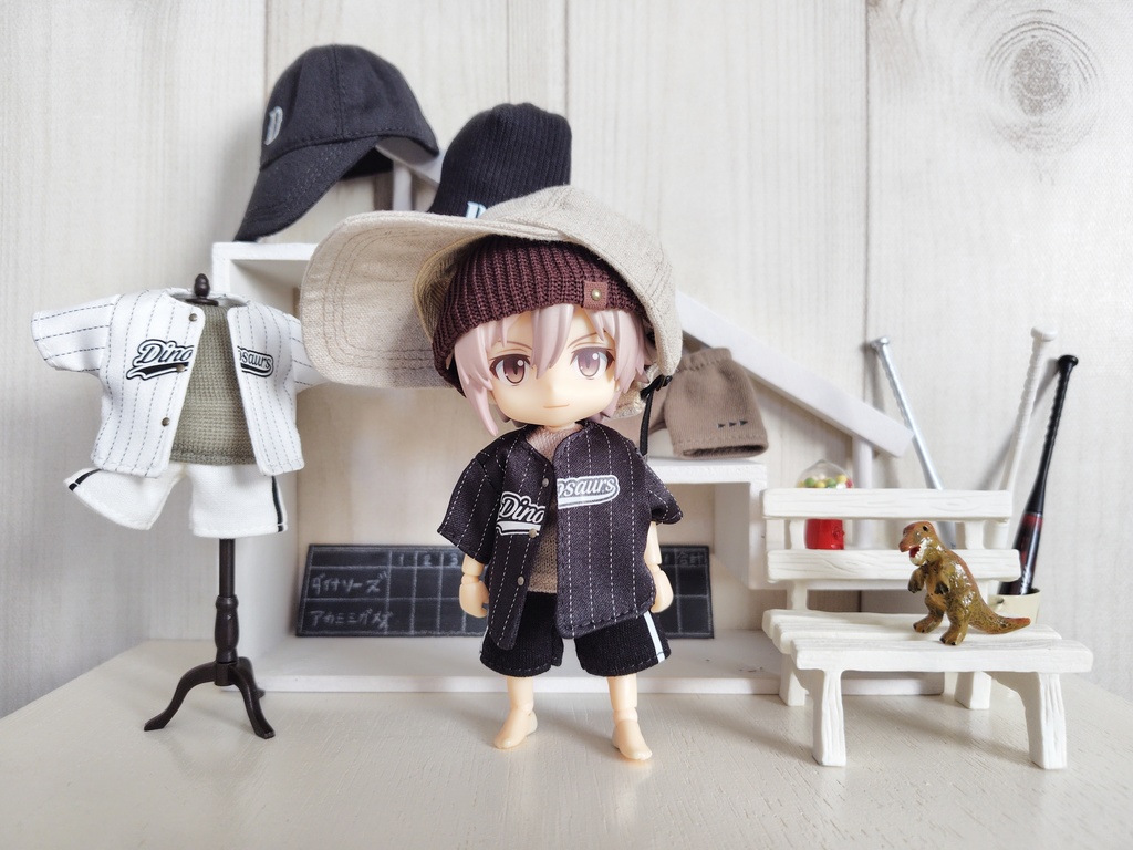 【ドール】野球少年の服2025