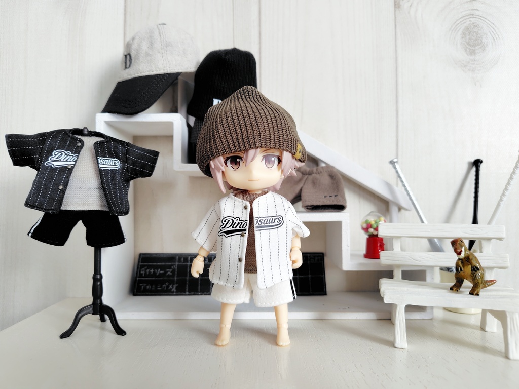 【ドール】野球少年の服2025