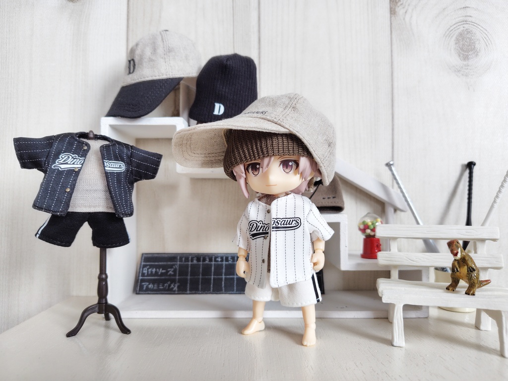 【ドール】野球少年の服2025