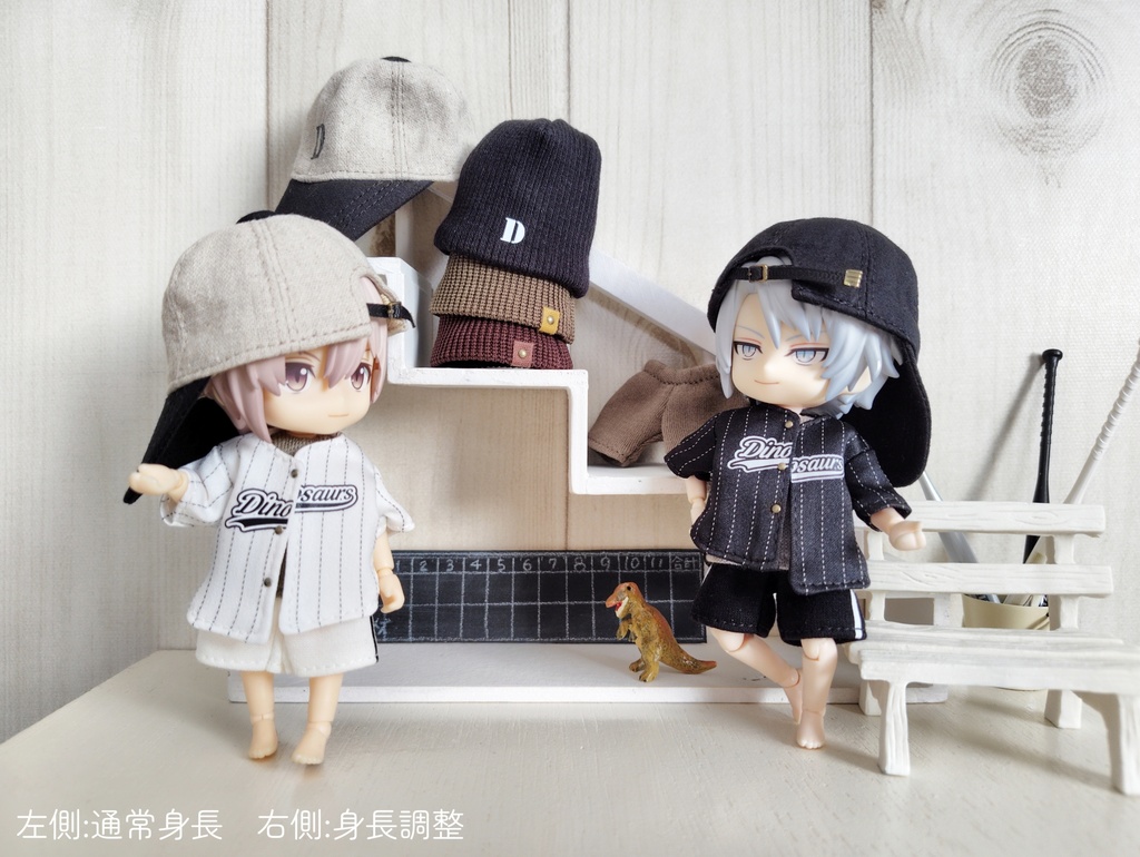 【ドール】野球少年の服2025