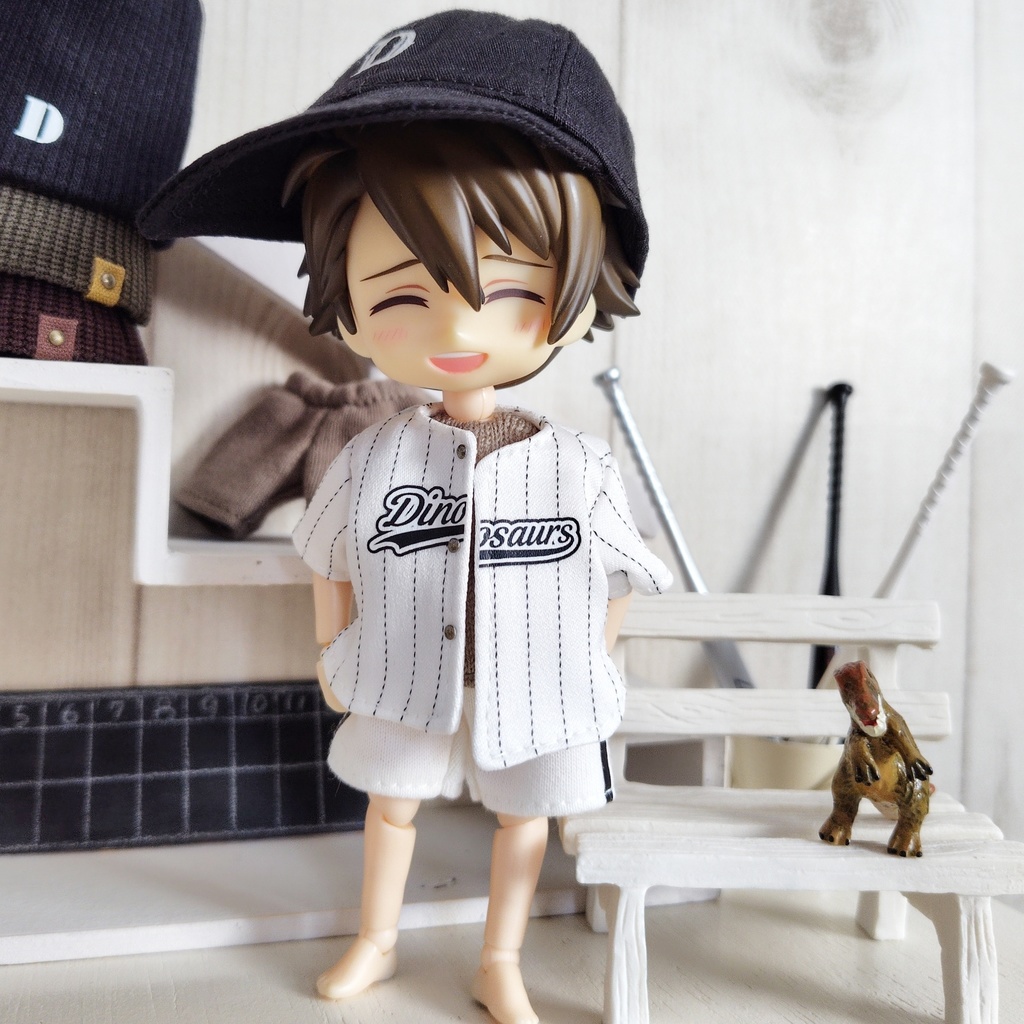 【ドール】野球少年の服2025
