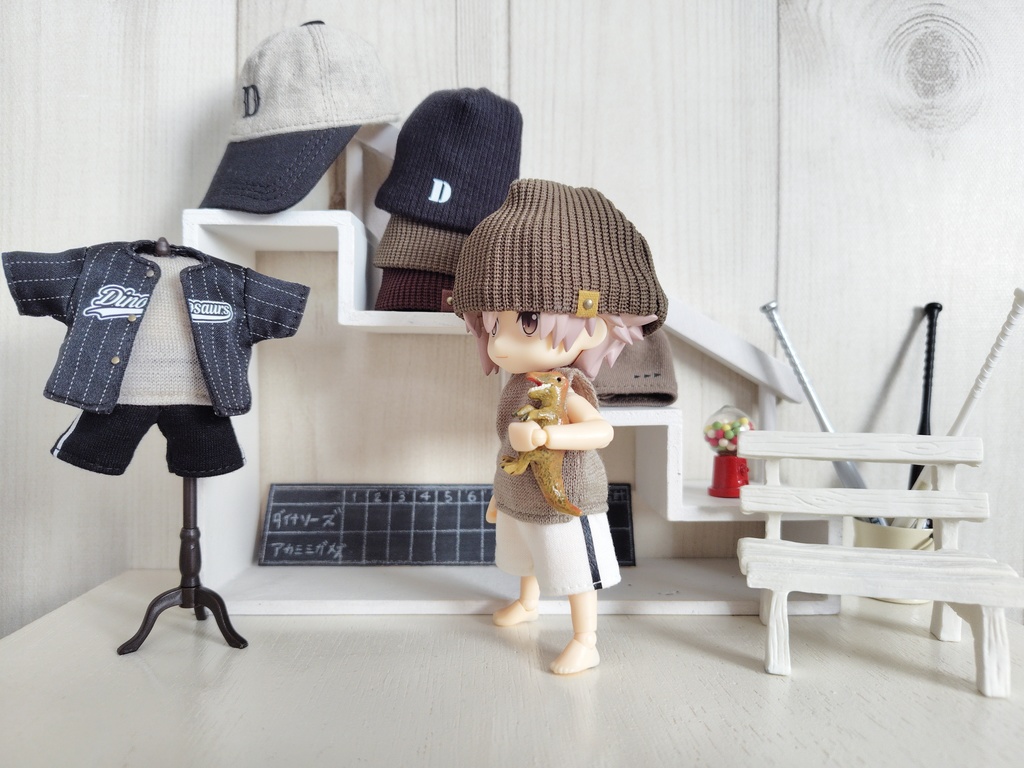 【ドール】野球少年の服2025