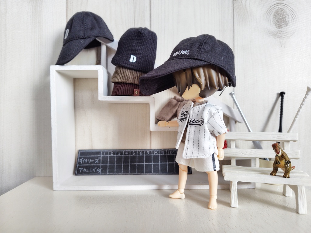 【ドール】野球少年の服2025