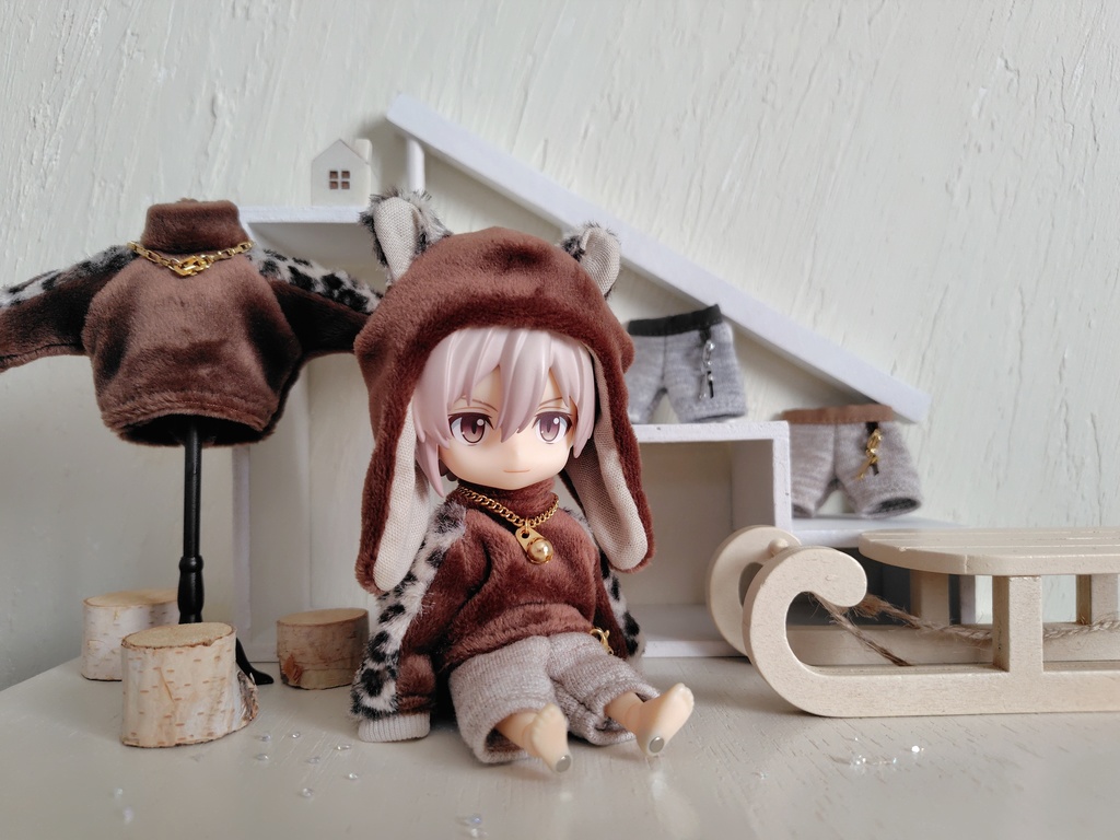 【ドール】ネコのなかまの服