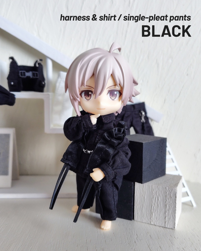 【ドール】白と黒の服 2026
