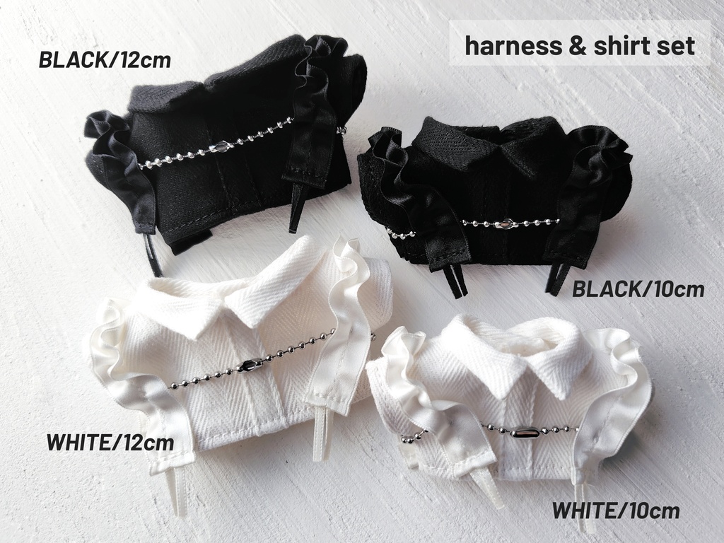 【ぬい】白と黒の服 2026