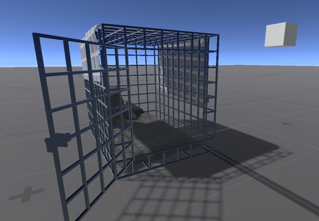 Cage for VRchat Players (no Escape)