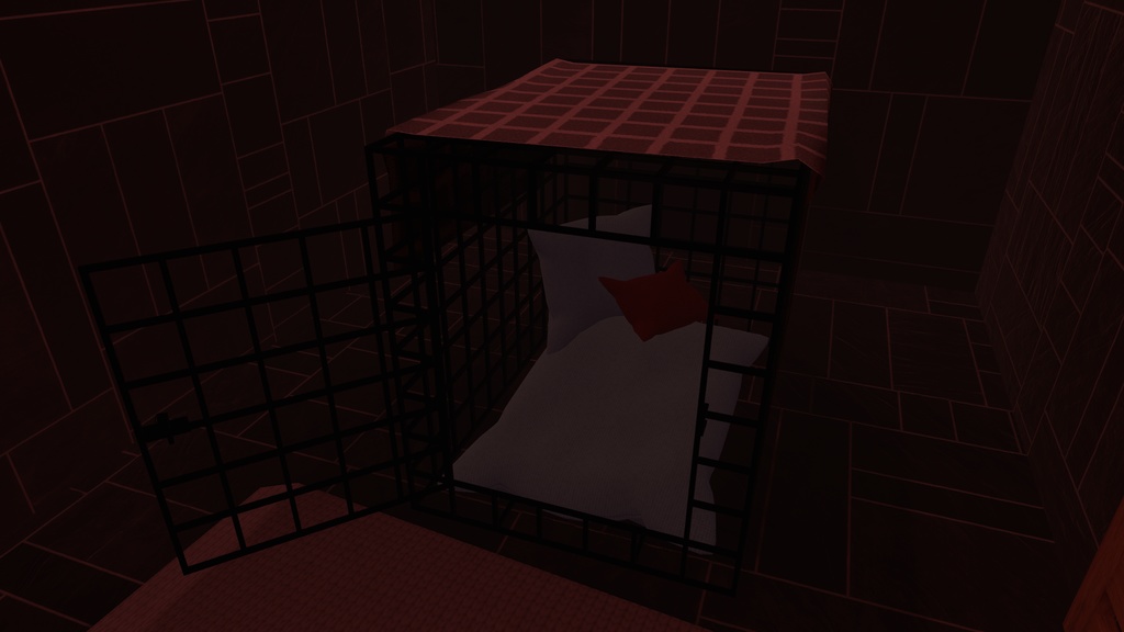 Cage for VRchat Players (no Escape) (Raisable)