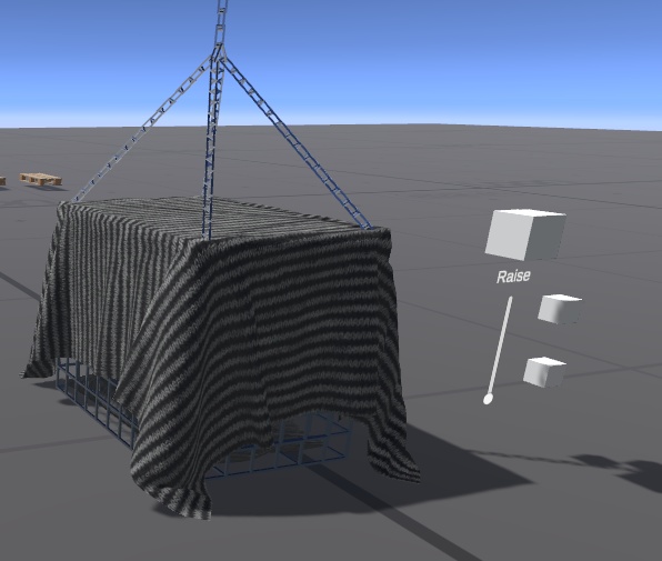 Cage for VRchat Players (no Escape) (Raisable)