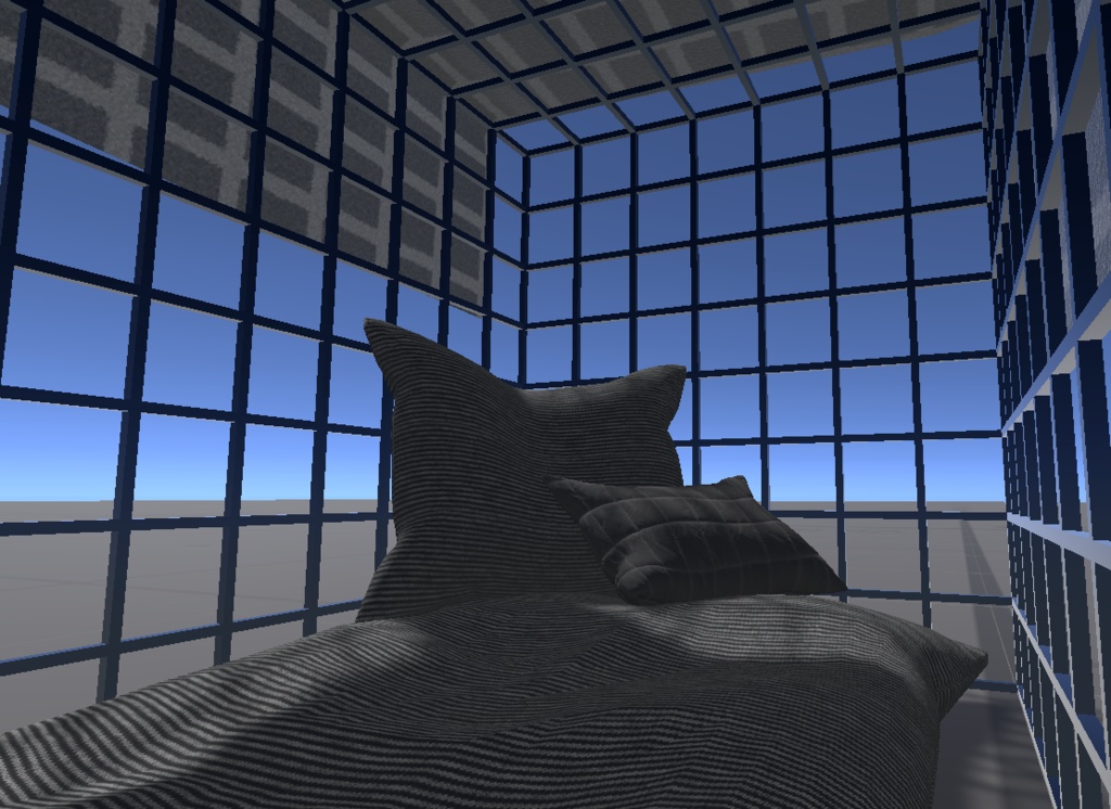 Cage for VRchat Players (no Escape) (Raisable)