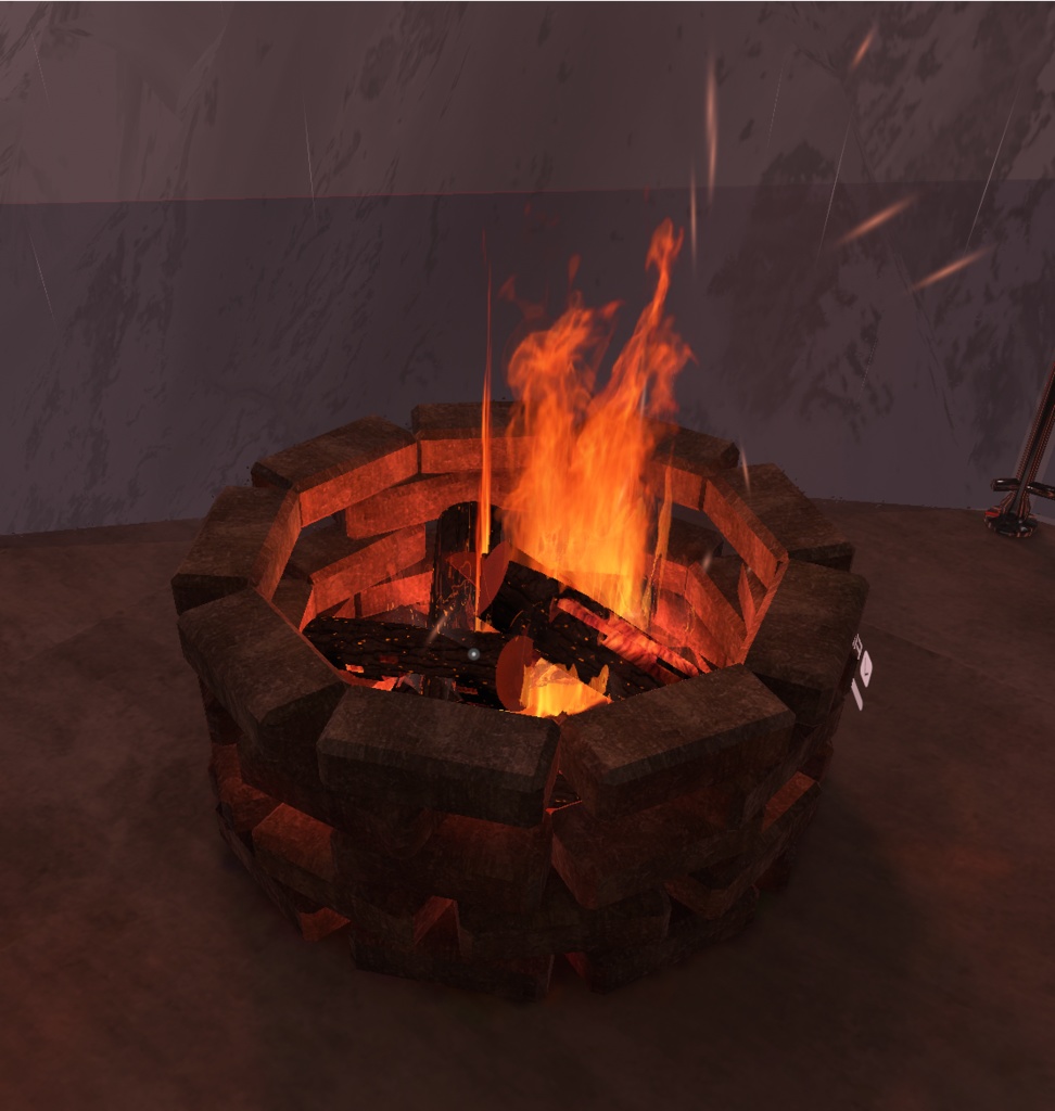 Fireplace for VRCWorlds 