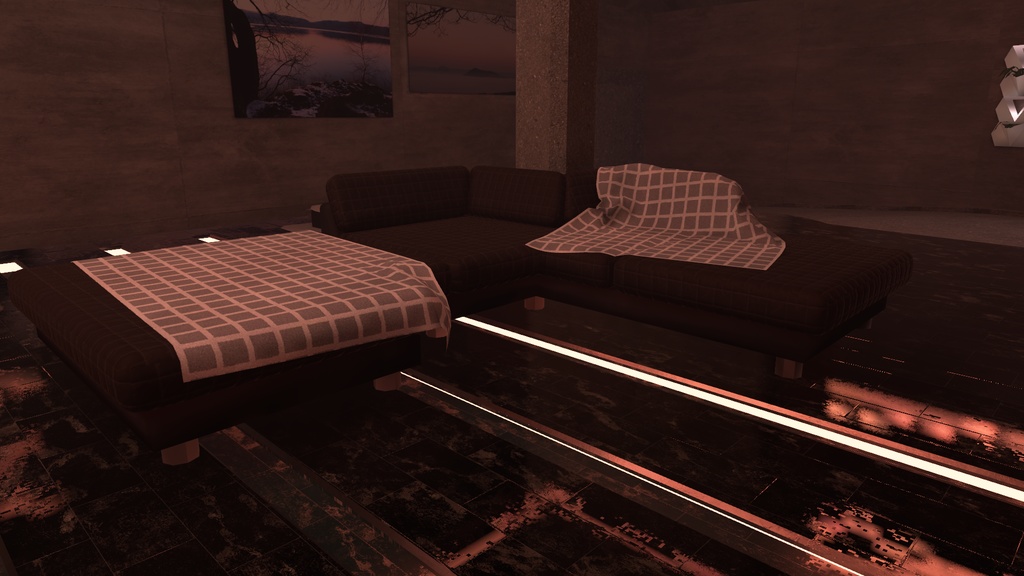 Sofa/Couch collection for VRCworlds
