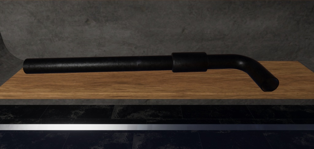 Metal Pipe for VRC Worlds